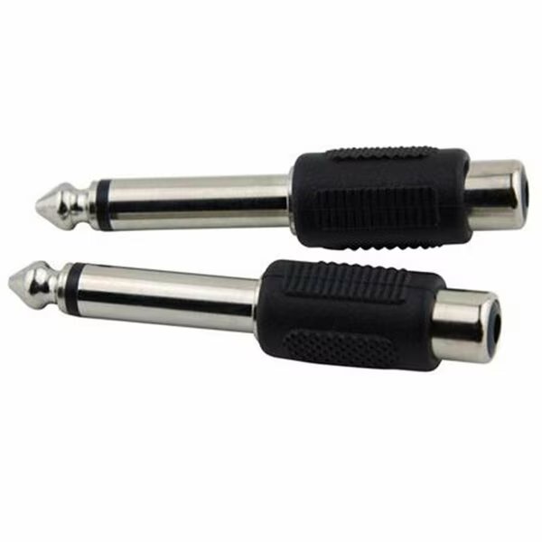 RCA Female - 0.25 in. Male Mono Adapter, 2PK, Ace Products Group, Mfr#: PARF14M